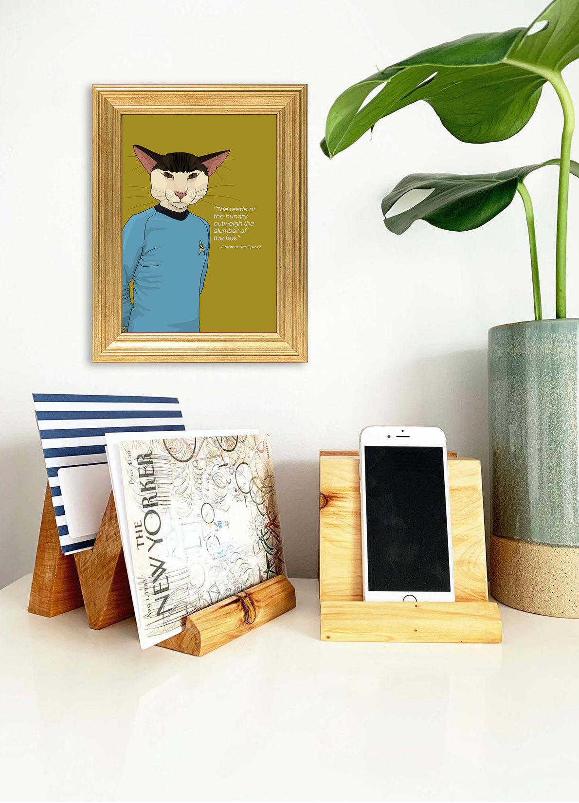 Commander Spawk Unframed Print
