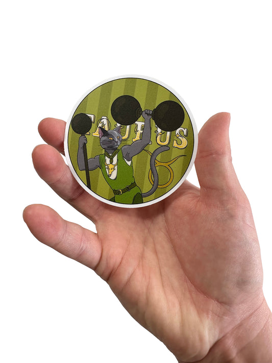 Taurus Catstrology 3" Vinyl Sticker