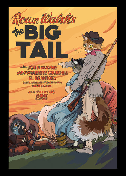 The Big Tail Unframed Print