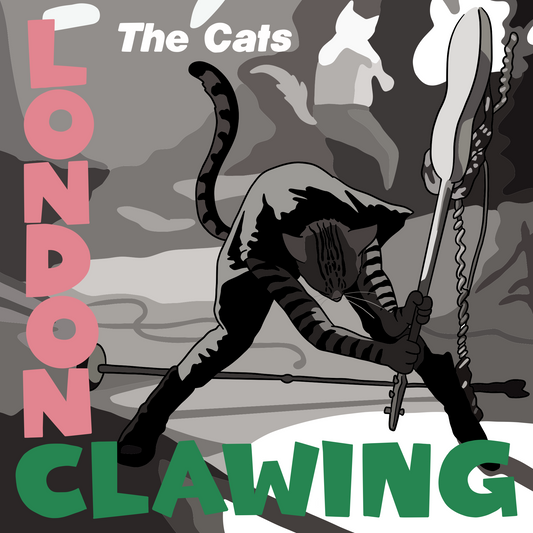 The Cats London Clawing Unframed Print