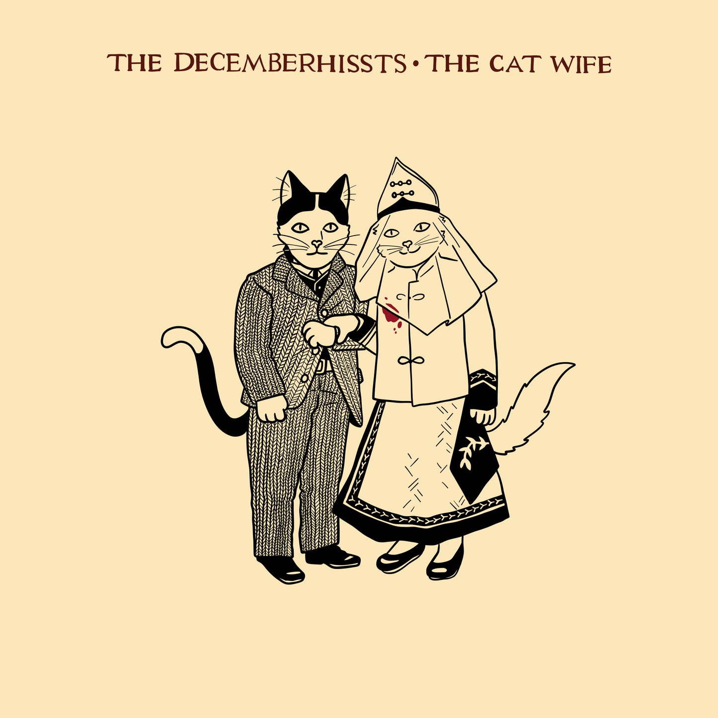 The Decemberhissts Cat Wife Unframed Print