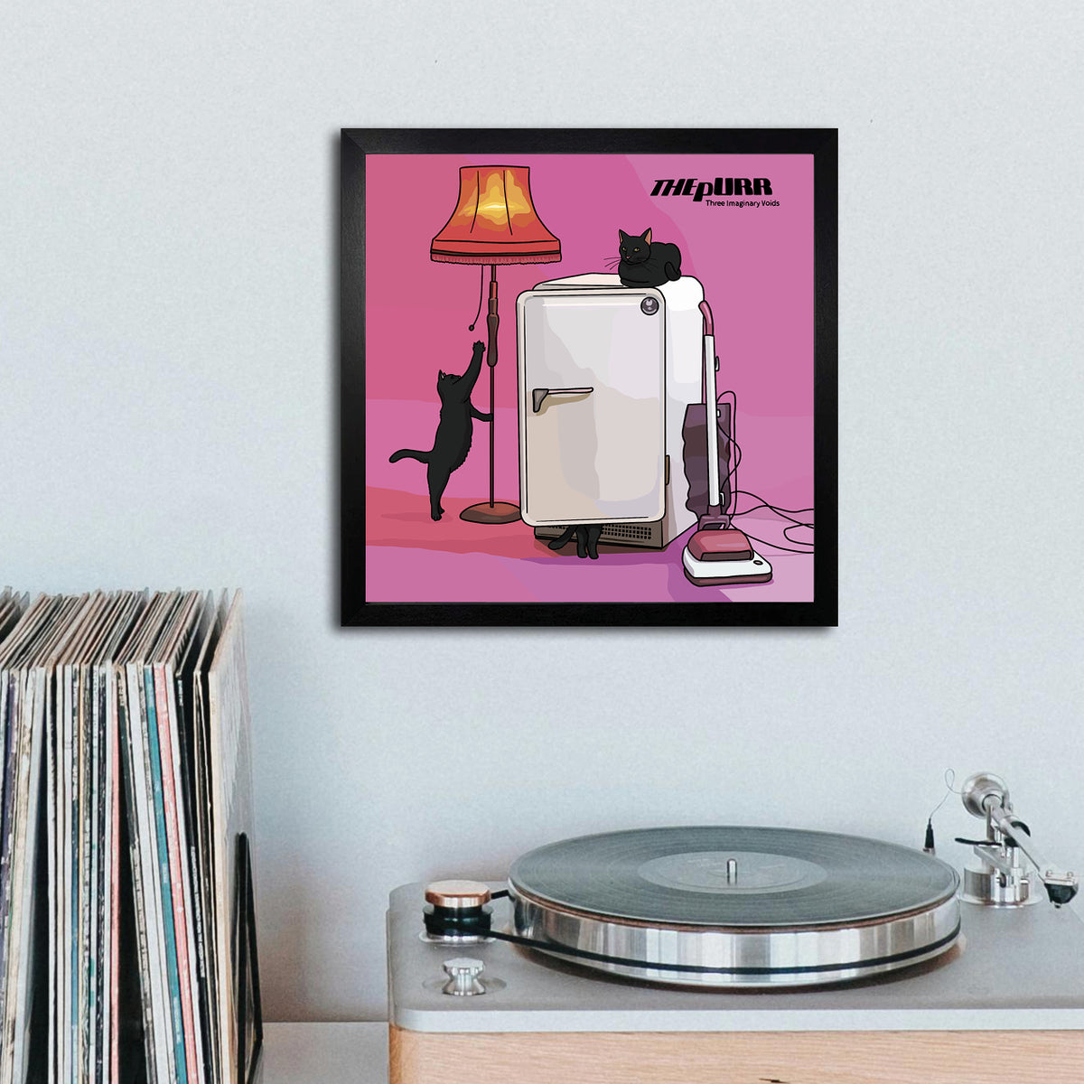 The Purr Three Imaginary Voids Unframed Print