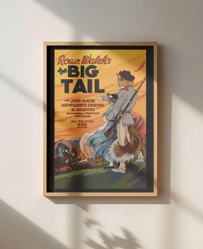 The Big Tail Unframed Print