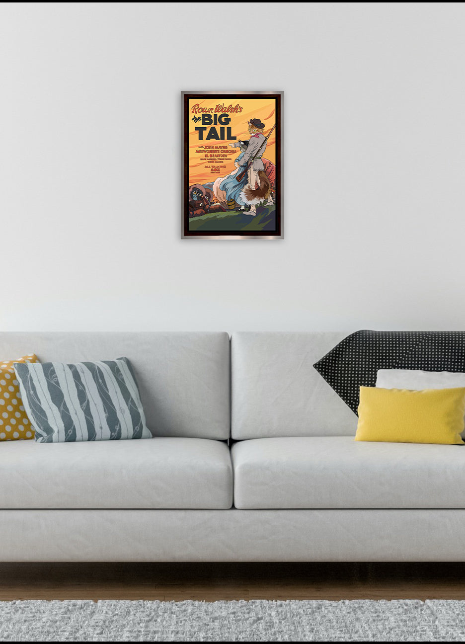 The Big Tail Unframed Print