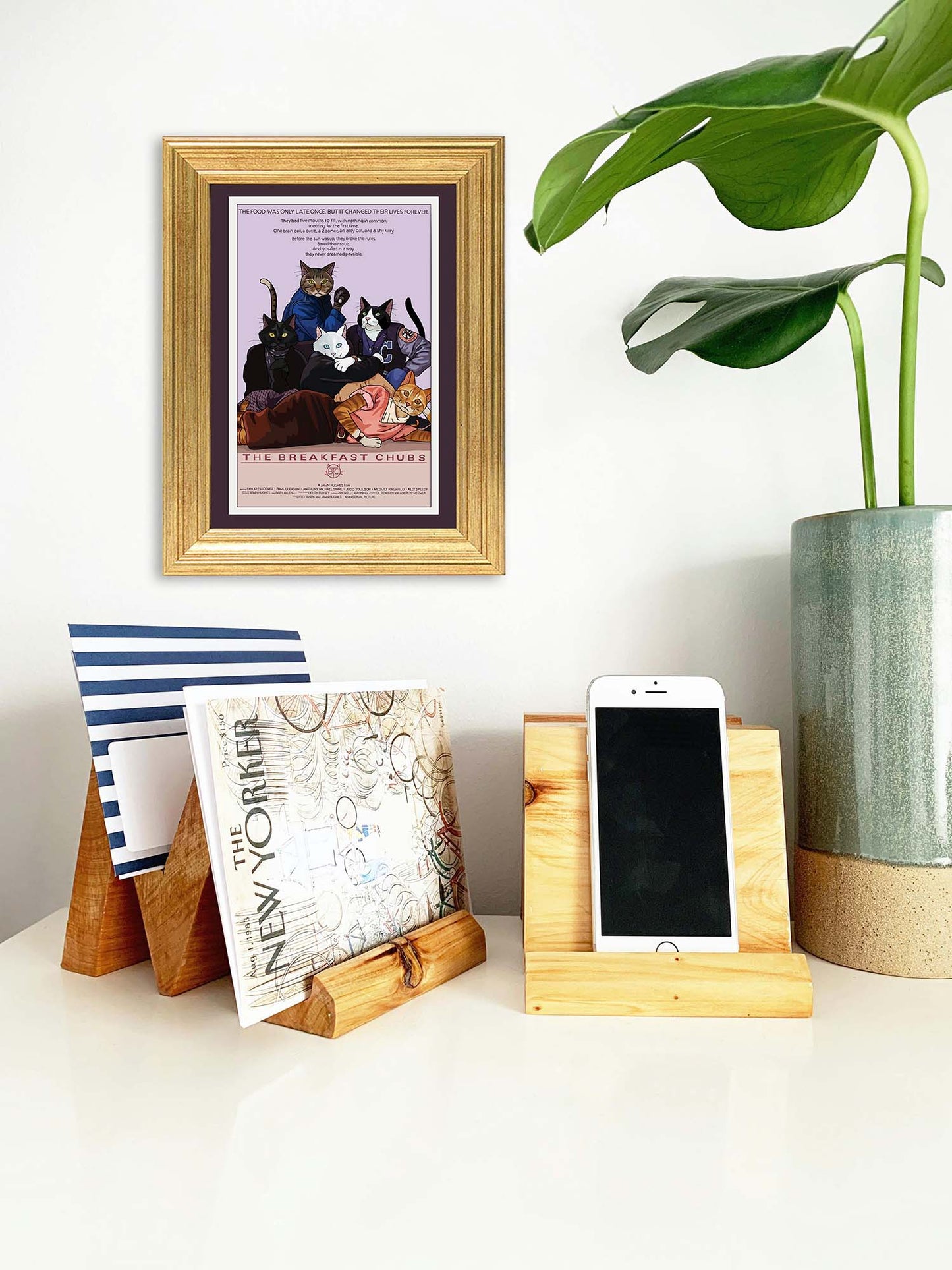 The Breakfast Chubs Unframed Print