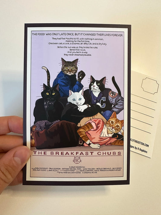The Breakfast Chubs Postcard