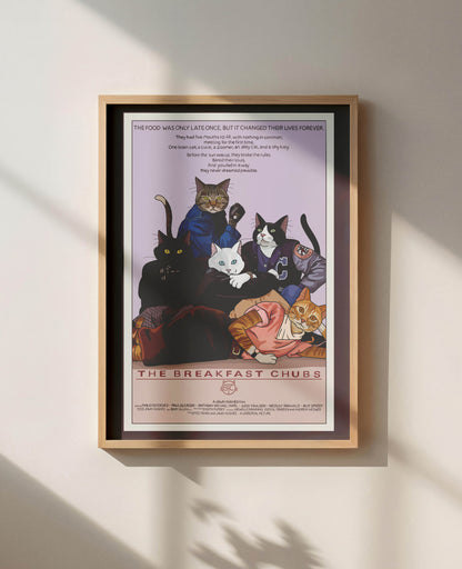 The Breakfast Chubs Unframed Print