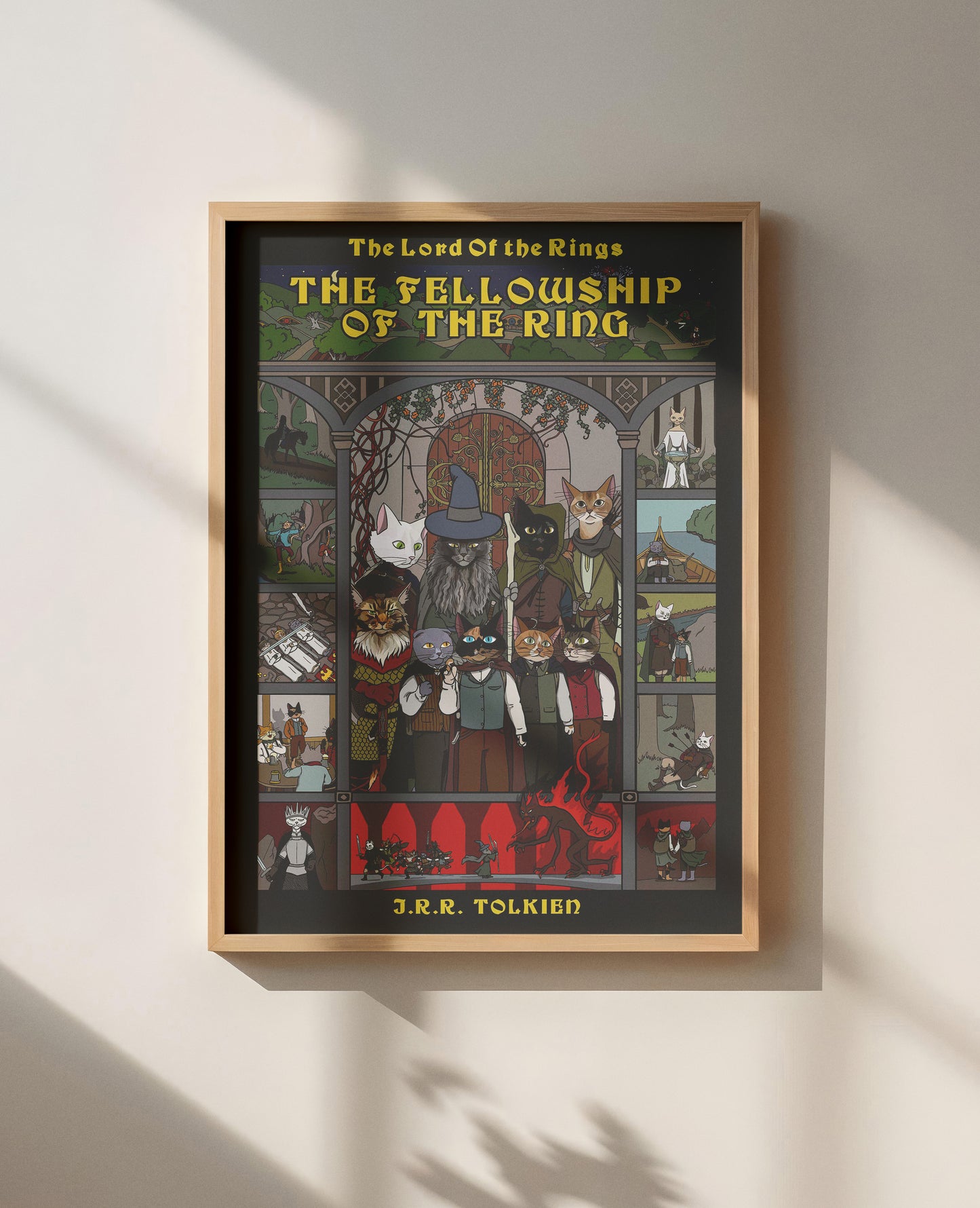 The Fellowship of the Ring Unframed Print