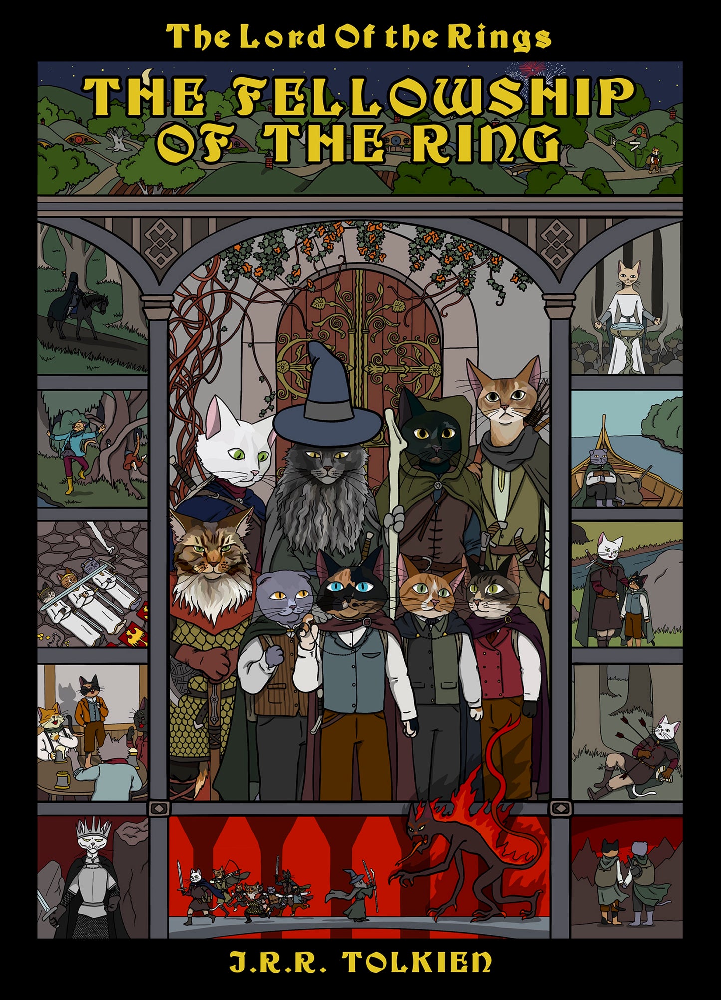 The Fellowship of the Ring Mini Print (5x7")