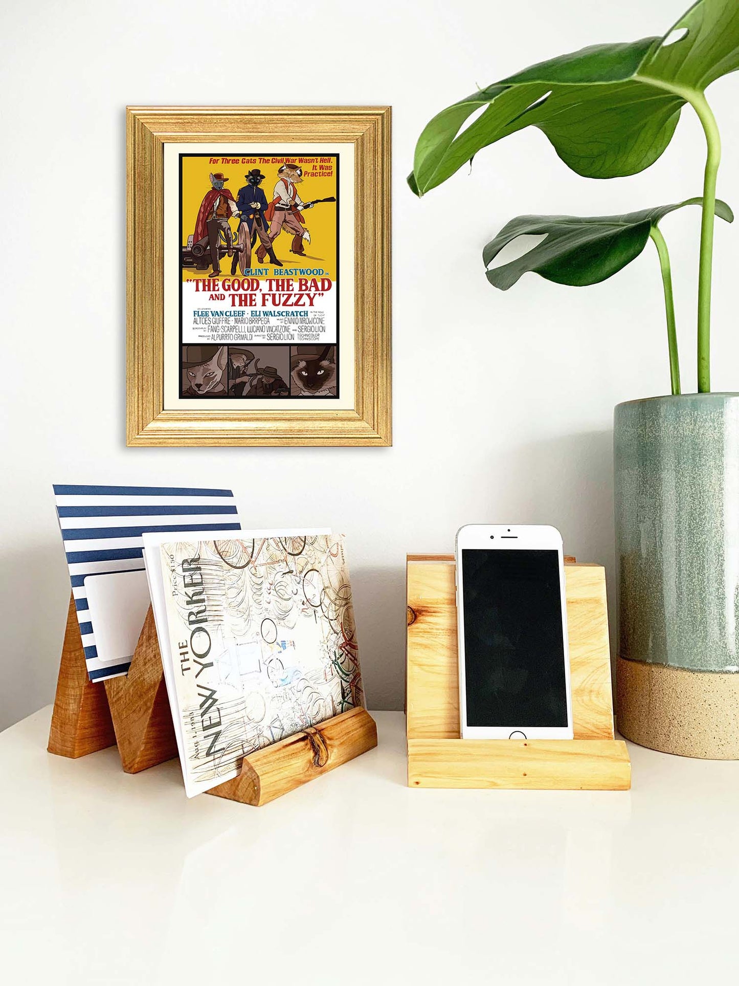 The Good, the Bad and the Fuzzy Unframed Print