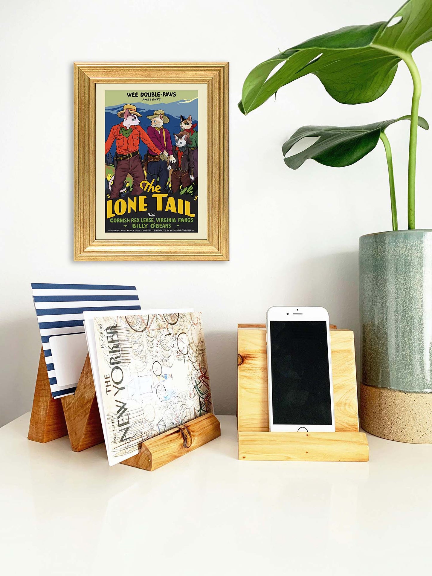 The Lone Tail Unframed Print