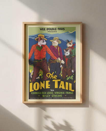 The Lone Tail Unframed Print