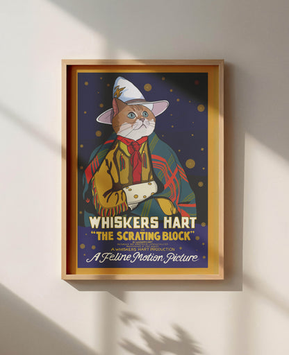 The Scratching Block Unframed Print