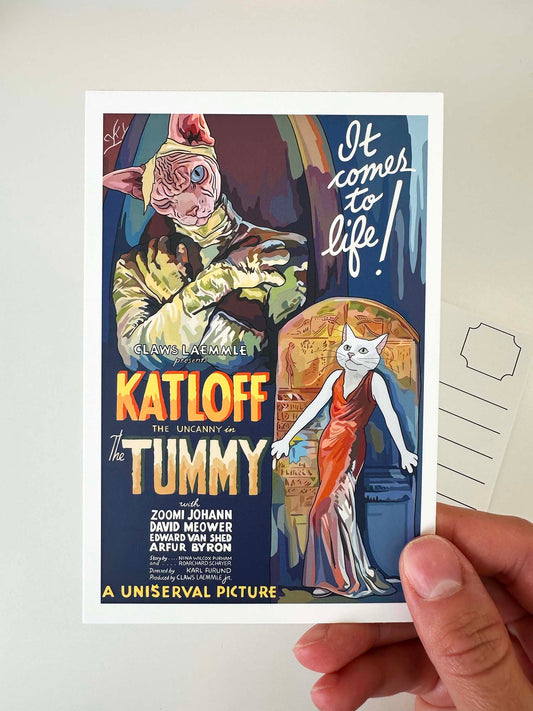 The Tummy 1932 Postcard