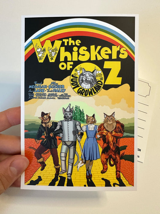 The Whiskers of Oz Postcard
