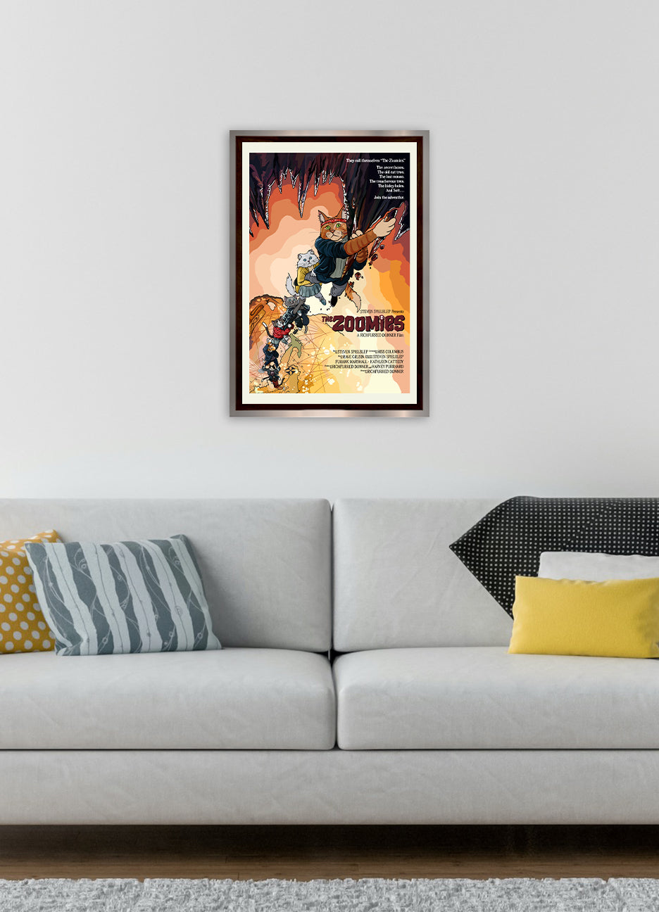 The Zoomies Unframed Print