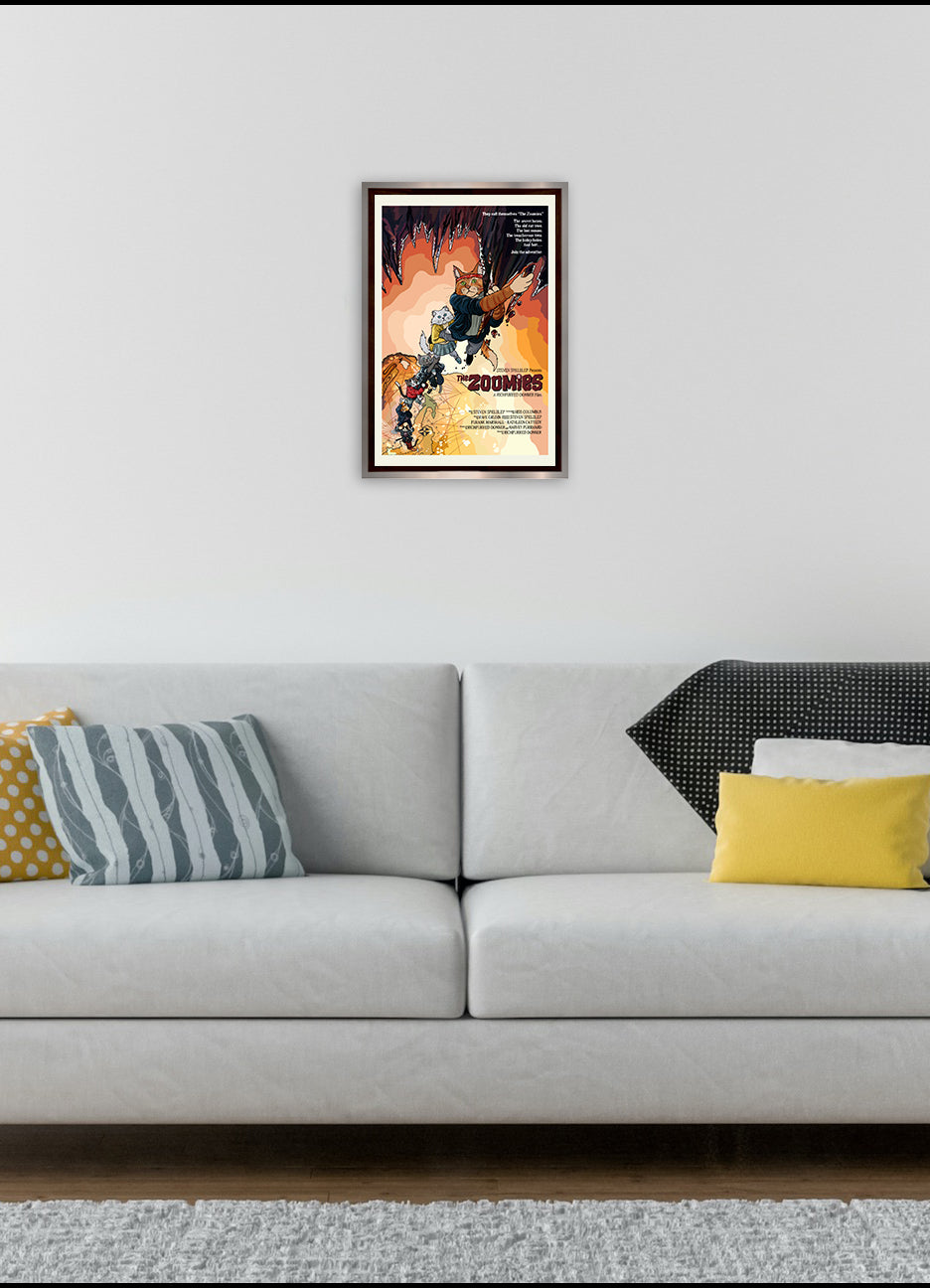 The Zoomies Unframed Print